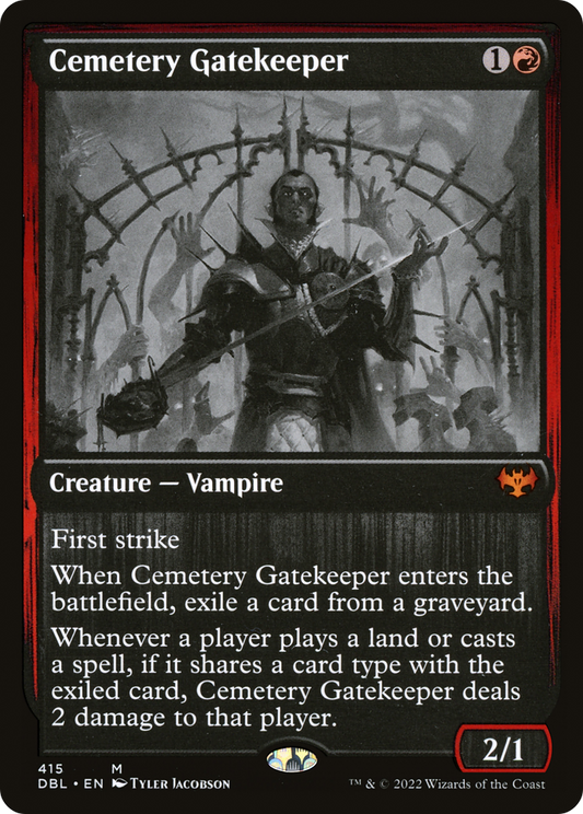 Cemetery Gatekeeper (DBL-415) (Foil)