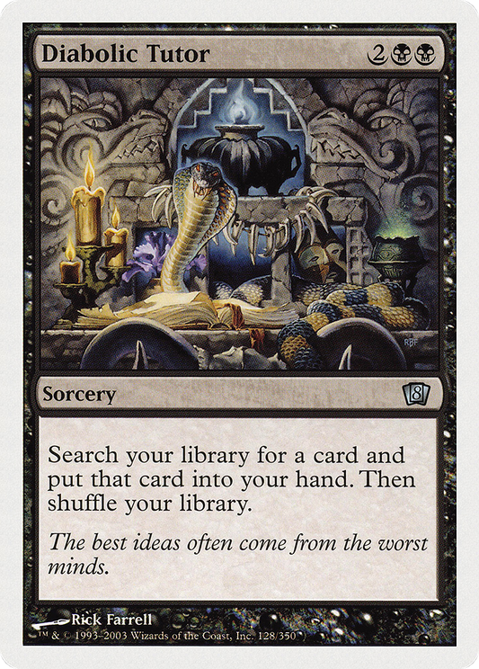 Diabolic Tutor (8ED-128)