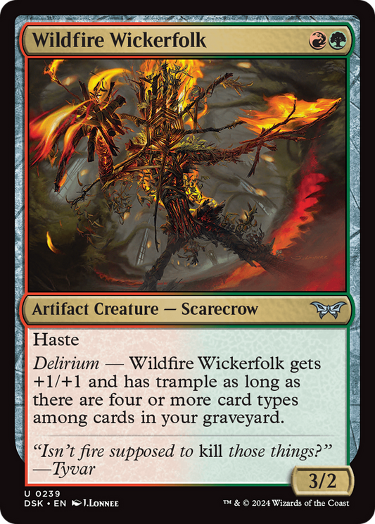 Wildfire Wickerfolk (DSK-239) (Foil)