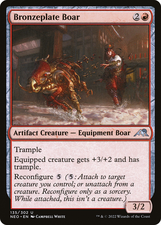Bronzeplate Boar (NEO-135)