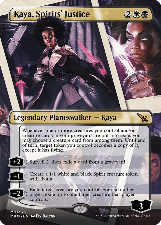Kaya, Spirits' Justice (MKM-335) (Borderless)