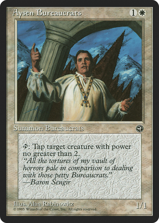 Aysen Bureaucrats (HML-03B)