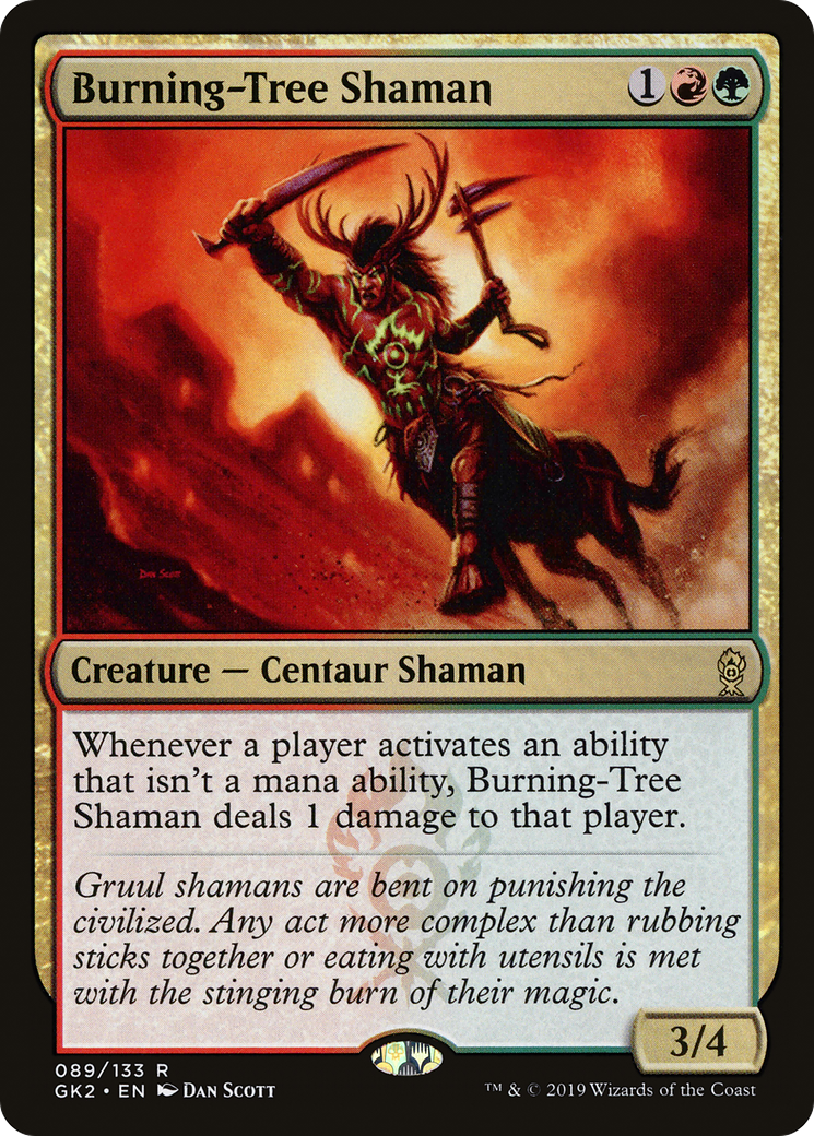 Burning-Tree Shaman (GK2-089)