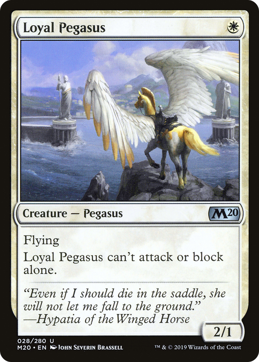 Loyal Pegasus (M20-028) (Foil)
