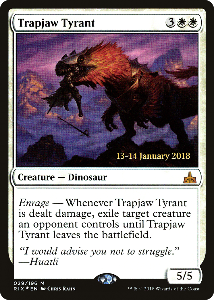 Trapjaw Tyrant (PRE-29S) (Foil)