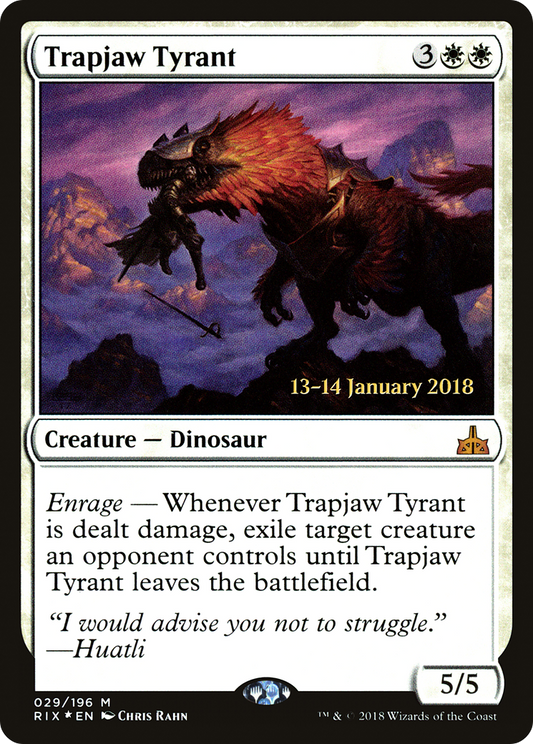 Trapjaw Tyrant (PRE-29S) (Foil)