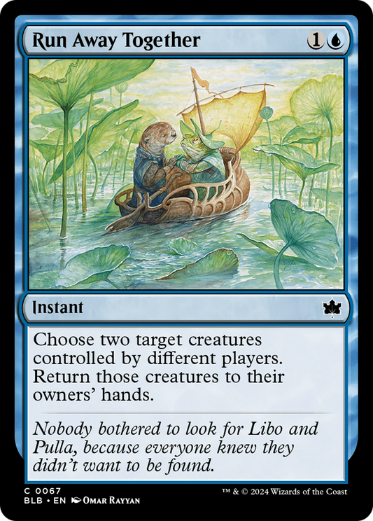 Run Away Together (BLB-067) (Foil)
