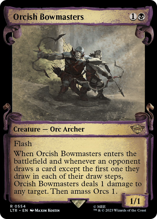 Orcish Bowmasters (LTR-554) (Showcase) (Scroll)