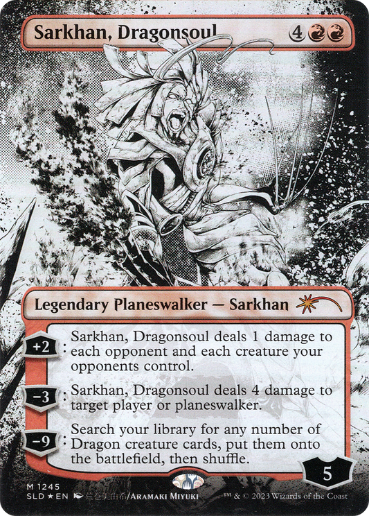 Sarkhan, Dragonsoul (SLD-1245) (Borderless) (Foil)