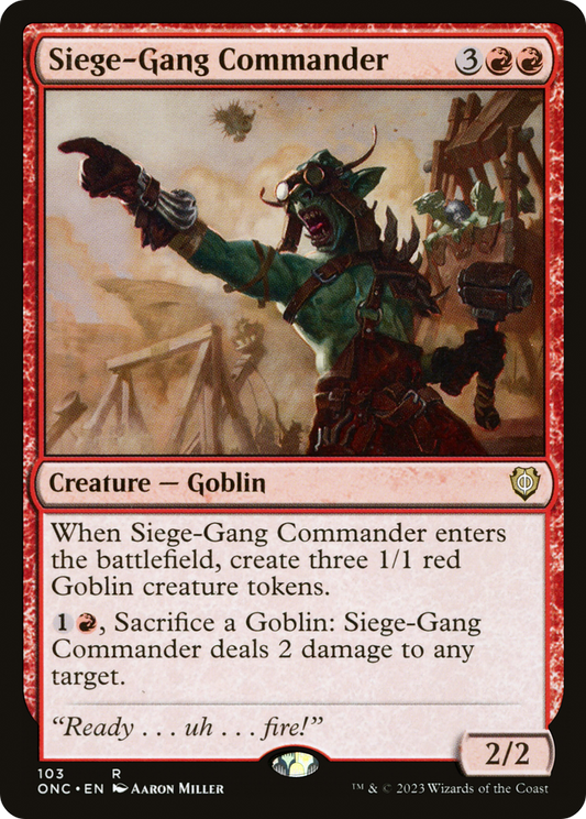 Siege-Gang Commander (ONC-103)