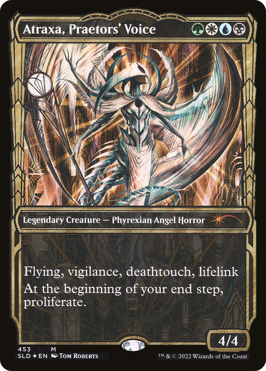 Atraxa, Praetors' Voice (SLD-453) (Showcase) (Gilded Foil)