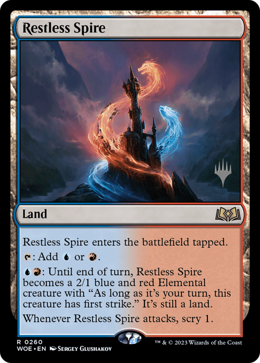 Restless Spire (PPWOE-260P) (Foil)