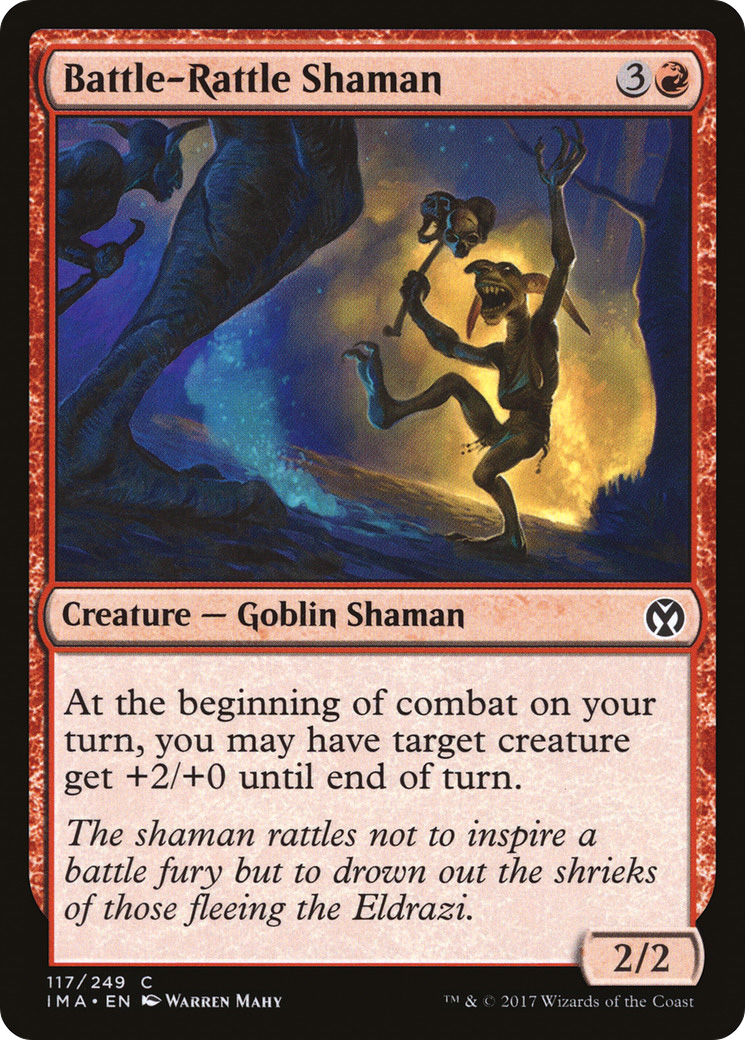 Battle-Rattle Shaman (IMA-117) (Foil)