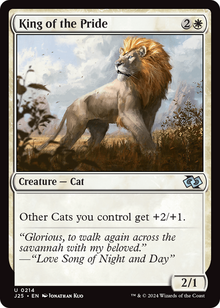 King of the Pride (J25-214)