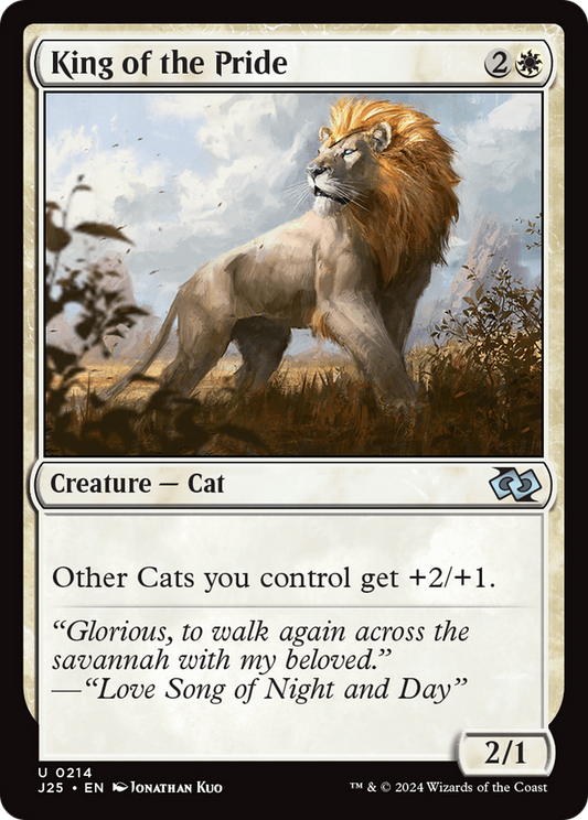 King of the Pride (J25-214)