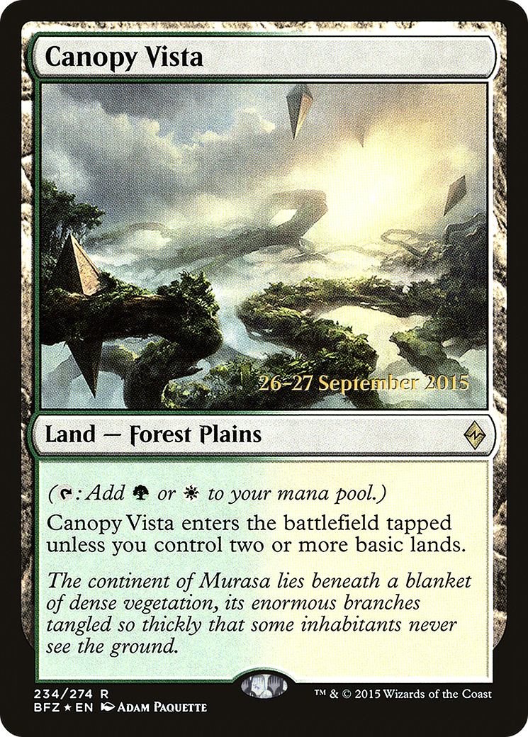 Canopy Vista (PRE-234S) (Foil)