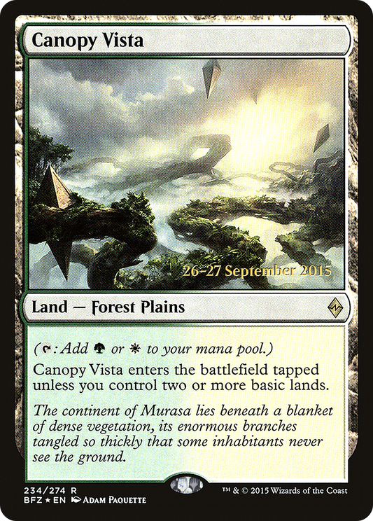 Canopy Vista (PRE-234S) (Foil)