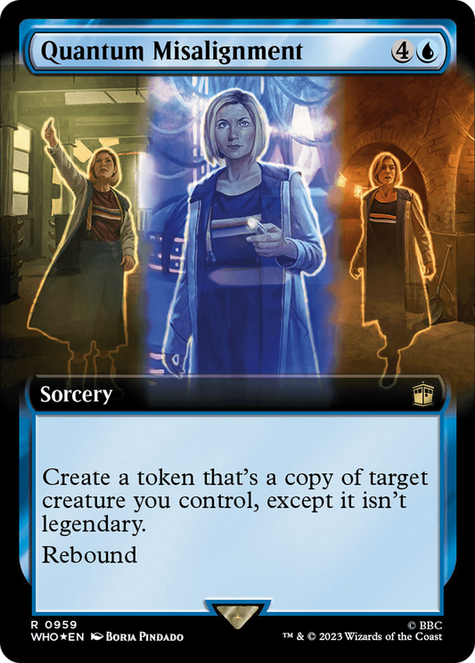 Quantum Misalignment (WHO-959) (Extended Art) (Surge Foil)