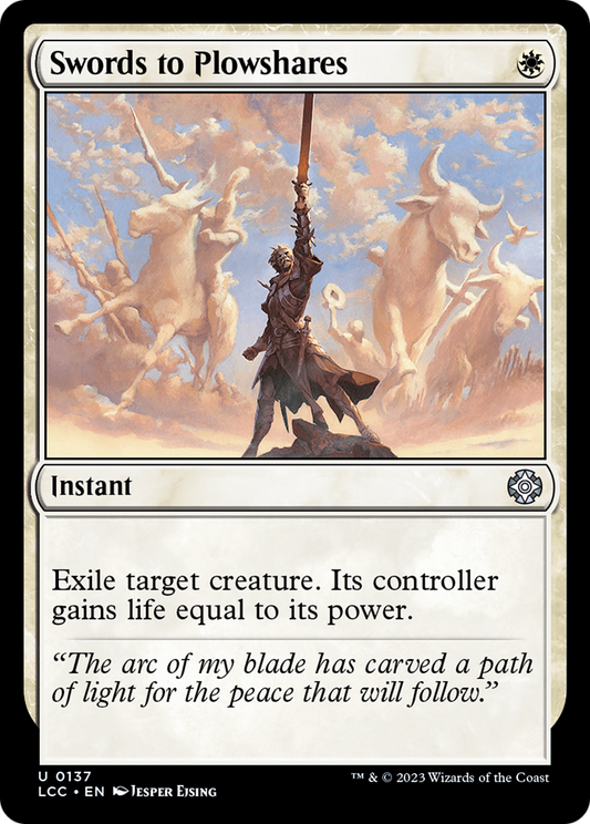 Swords to Plowshares (LCC-137)