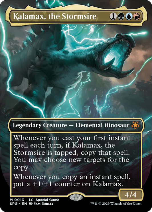 Kalamax, the Stormsire (SPG-013) (Borderless) (Foil)
