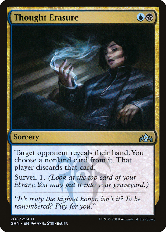 Thought Erasure (GRN-206) (Foil)
