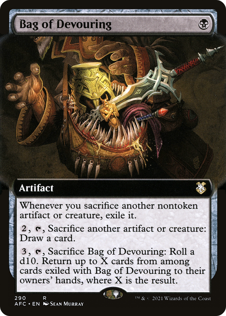 Bag of Devouring (AFC-290) (Extended Art)