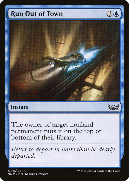 Run Out of Town (SNC-058)