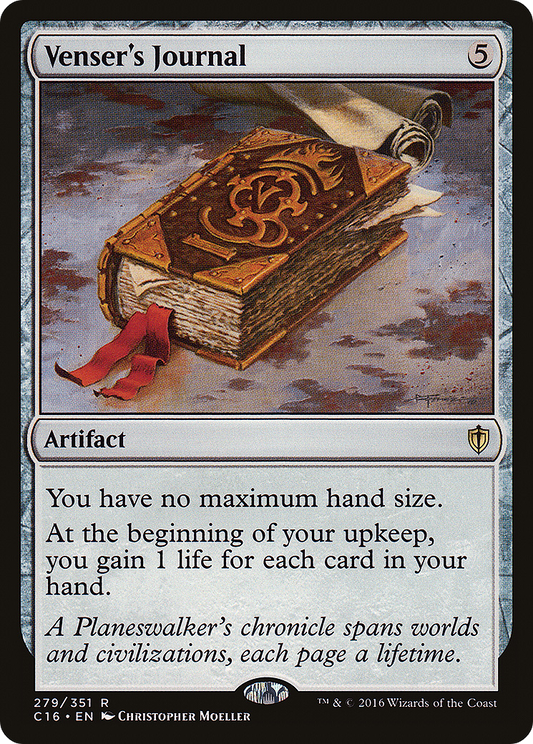 Venser's Journal (C16-279)