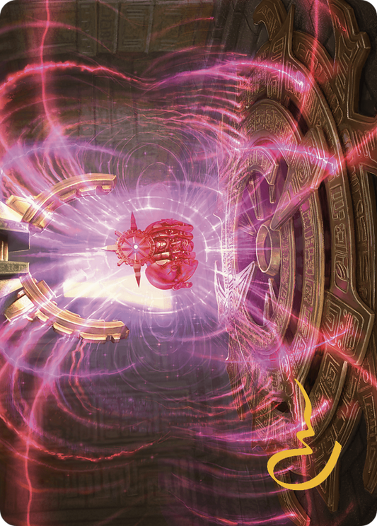 Locus of Enlightenment Art Card (ALCI-012) (Gold-Stamped Signature)
