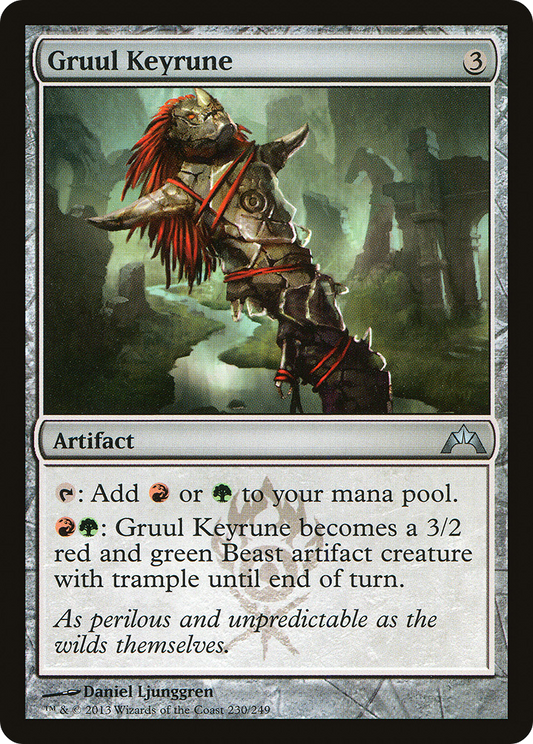Gruul Keyrune (GTC-230) (Foil)