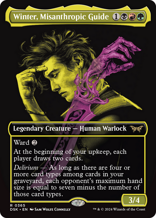 Winter, Misanthropic Guide (DSK-365) (Borderless) (Foil)