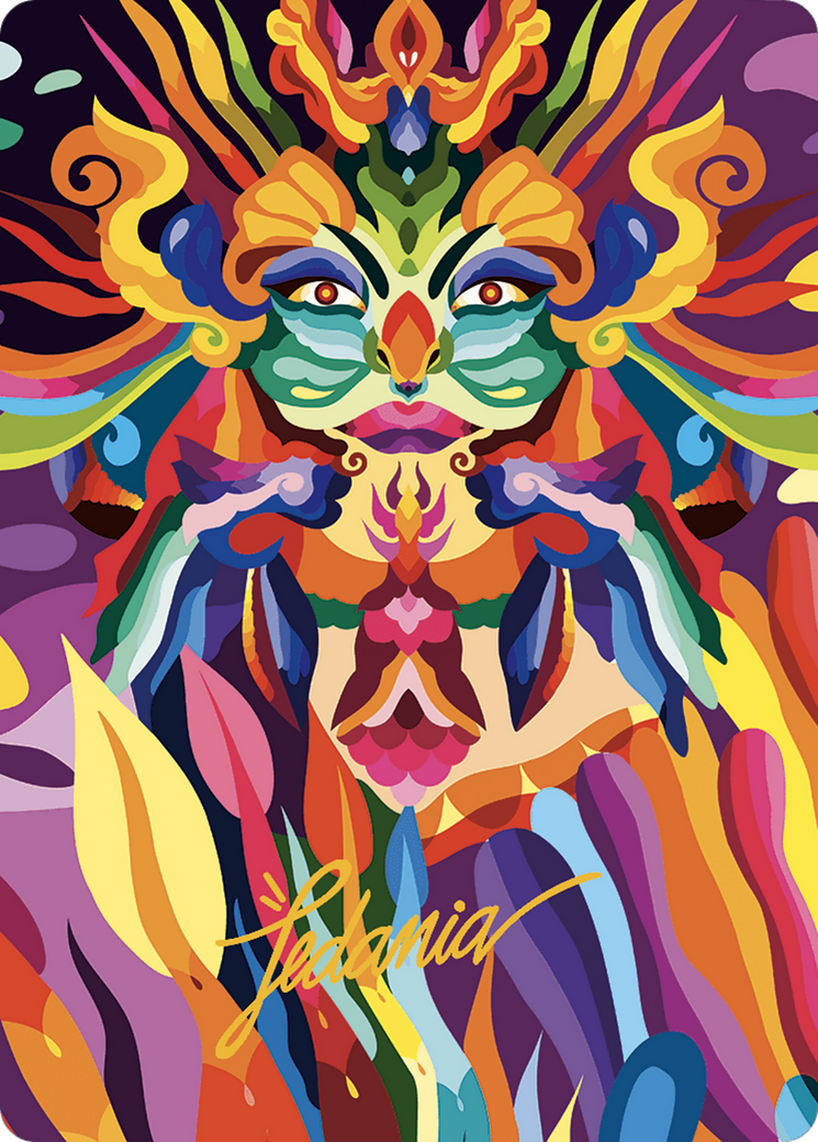 Tishana's Tidebinder Art Card (ALCI-060) (Gold-Stamped Signature)