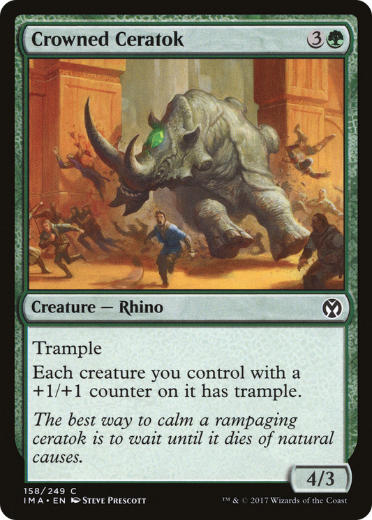 Crowned Ceratok (IMA-158) (Foil)