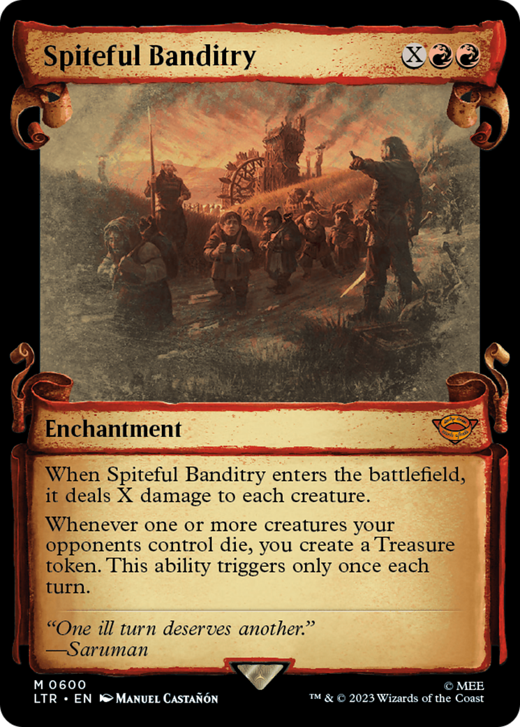 Spiteful Banditry (LTR-600) (Showcase) (Scroll)
