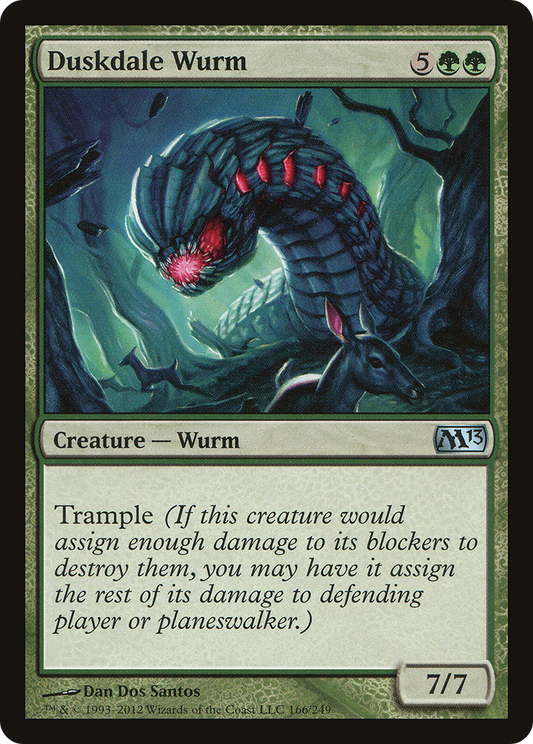 Duskdale Wurm (M13-166) (Foil)