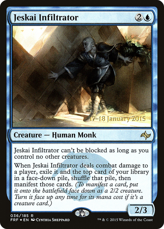 Jeskai Infiltrator (PRE-36S) (Foil)