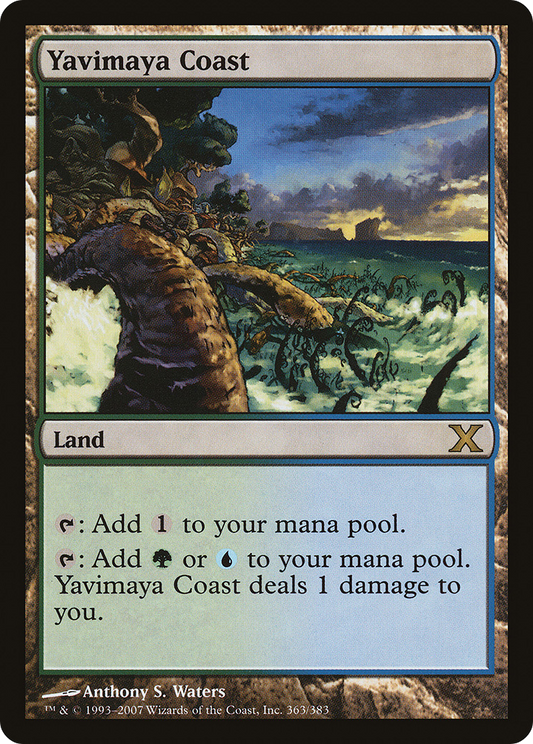 Yavimaya Coast (10E-363) (Foil)