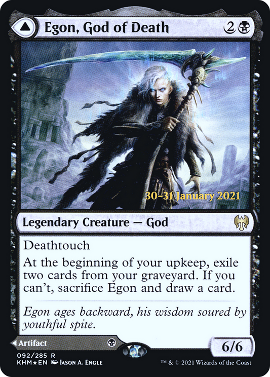 Egon, God of Death // Throne of Death (PRE-92S) (Foil)