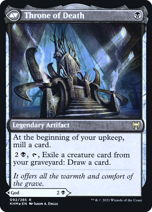 Egon, God of Death // Throne of Death (PRE-92S) (Foil)