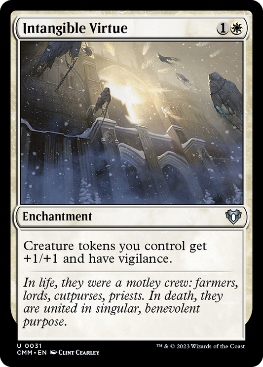 Intangible Virtue (CMM-031) (Foil)