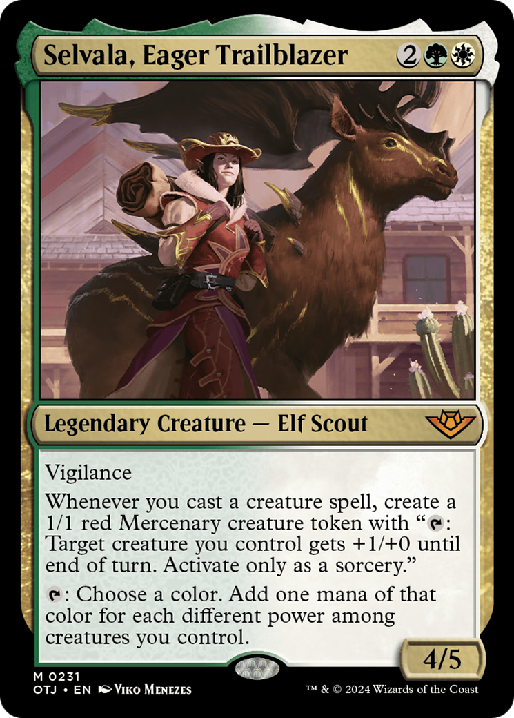 Selvala, Eager Trailblazer (OTJ-231) (Foil)