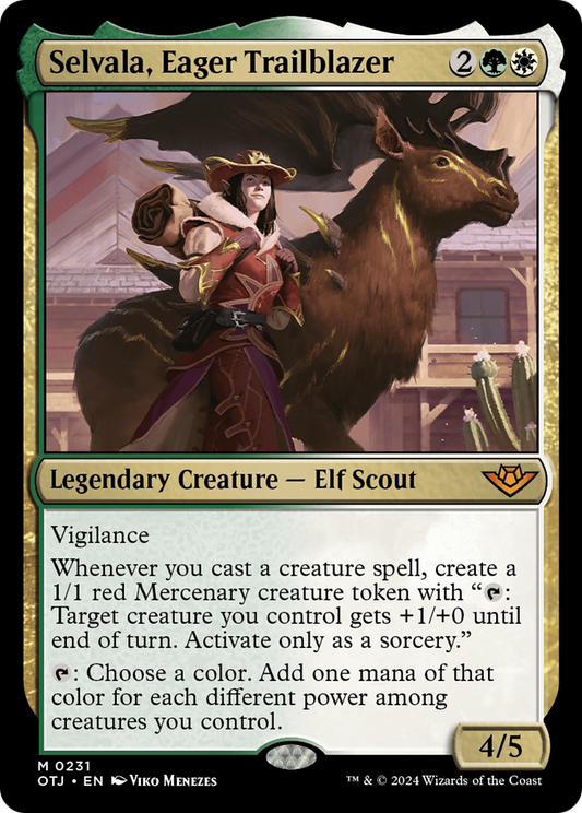 Selvala, Eager Trailblazer (OTJ-231) (Foil)