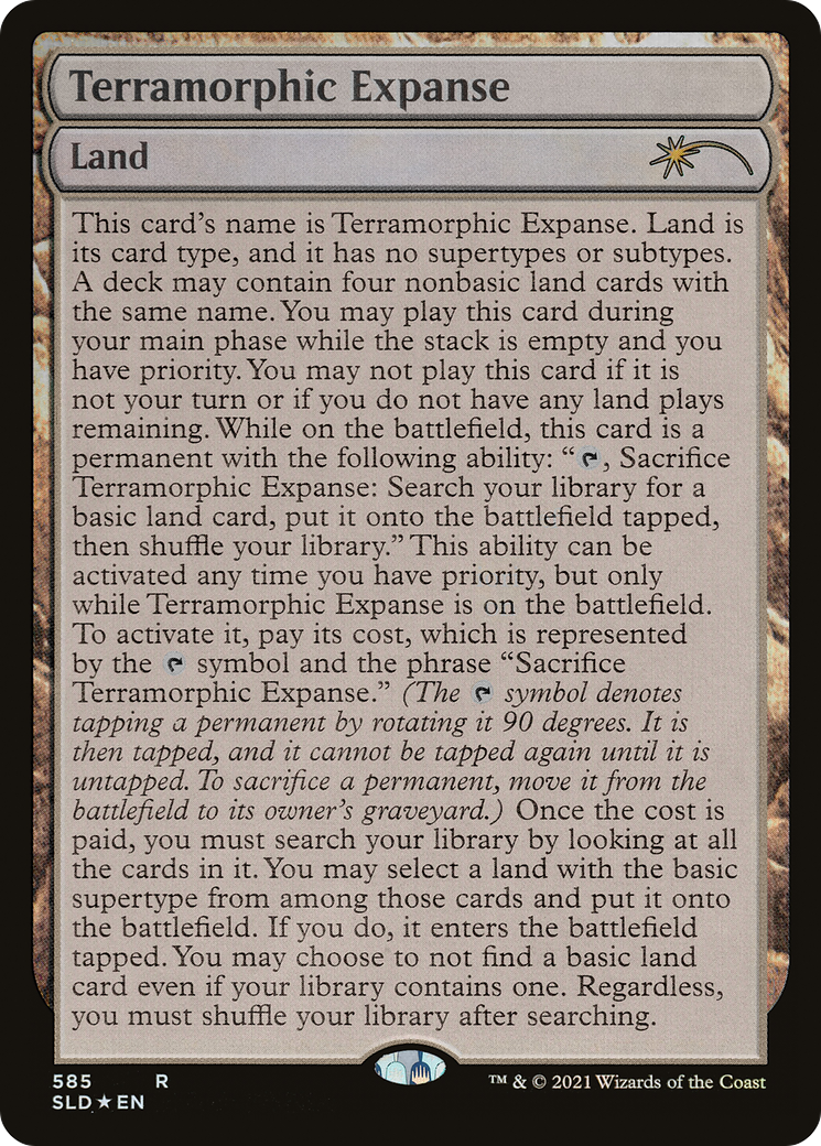 Terramorphic Expanse (SLD-585) (Foil)