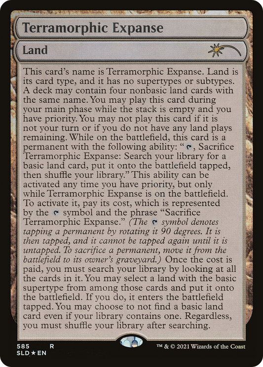 Terramorphic Expanse (SLD-585) (Foil)