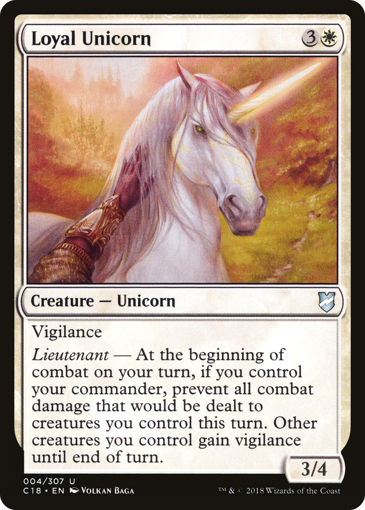 Loyal Unicorn (C18-004)