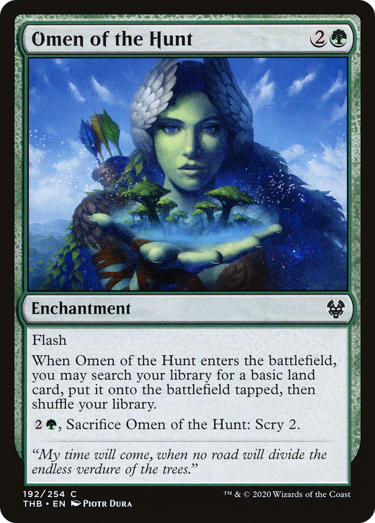 Omen of the Hunt (THB-192) (Foil)