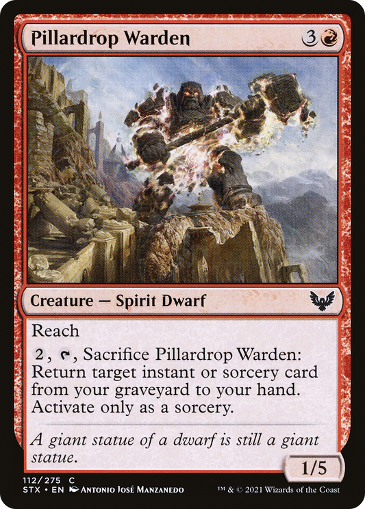 Pillardrop Warden (STX-112)