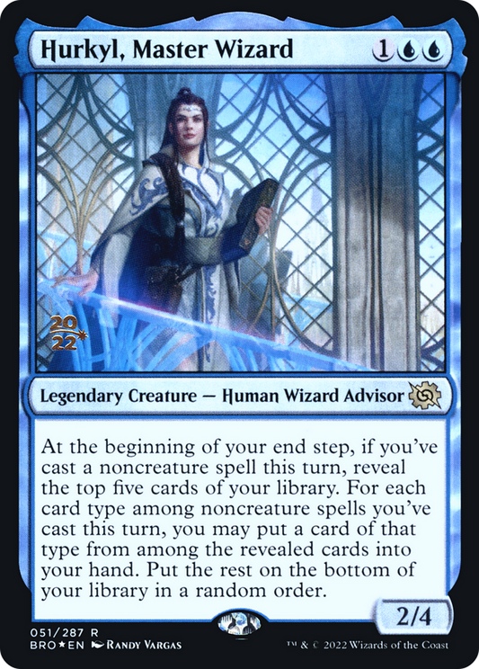 Hurkyl, Master Wizard (PRE-51S) (Foil)