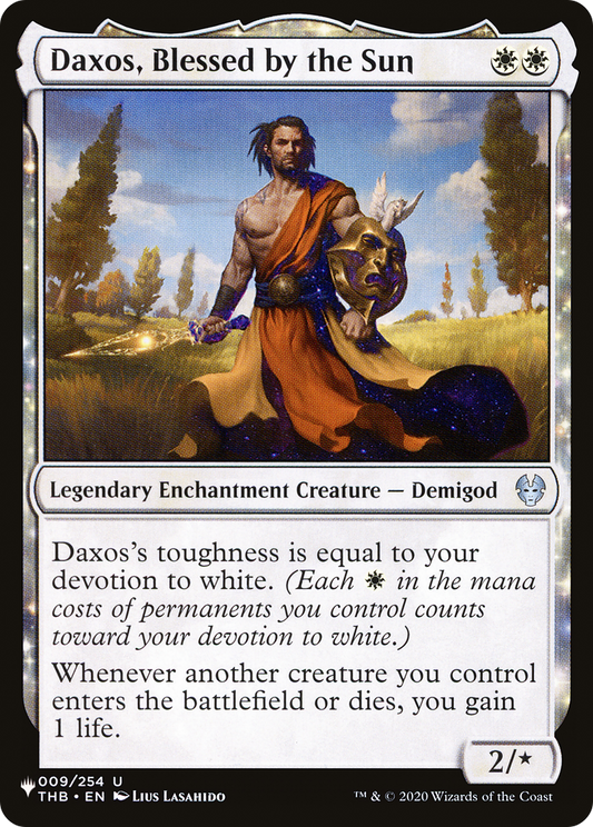 Daxos, Blessed by the Sun (LIST-THB-9)