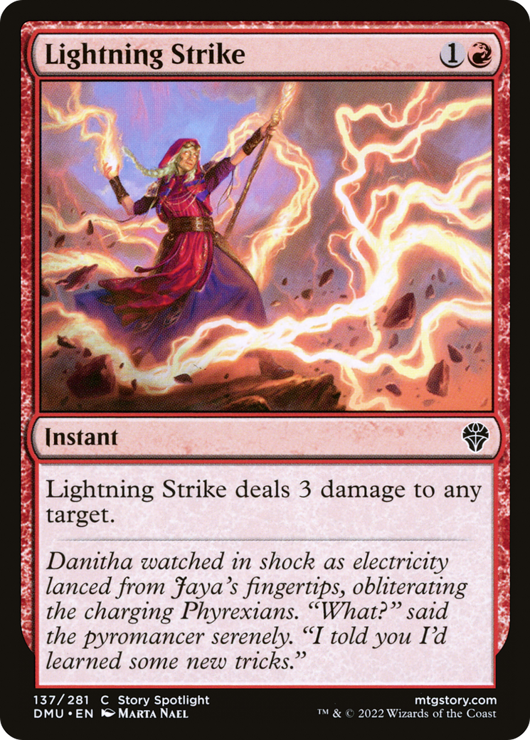 Lightning Strike (DMU-137) (Foil)